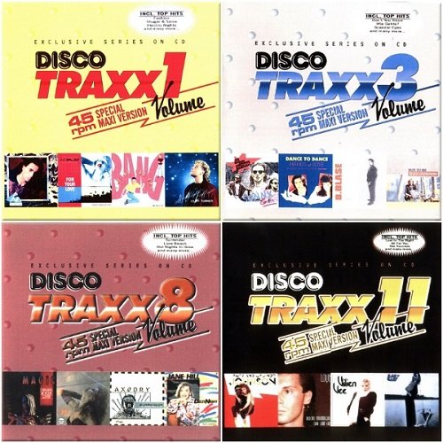 Сборник - 45RPM Disco Traxx Vol.01-11