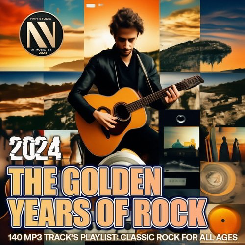 Сборник - The Golden Years Of Rock Music (2024)