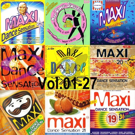 Сборник - Maxi Dance Sensation Vоl.01-27 (1990-1997)