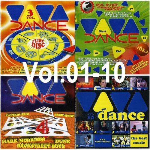 Сборник -  Viva Dance 90's. Vоl.01-10 (1995-1998)