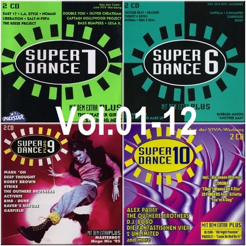 Сборник - Super Dance Vоl.01-12 (1992-1997)